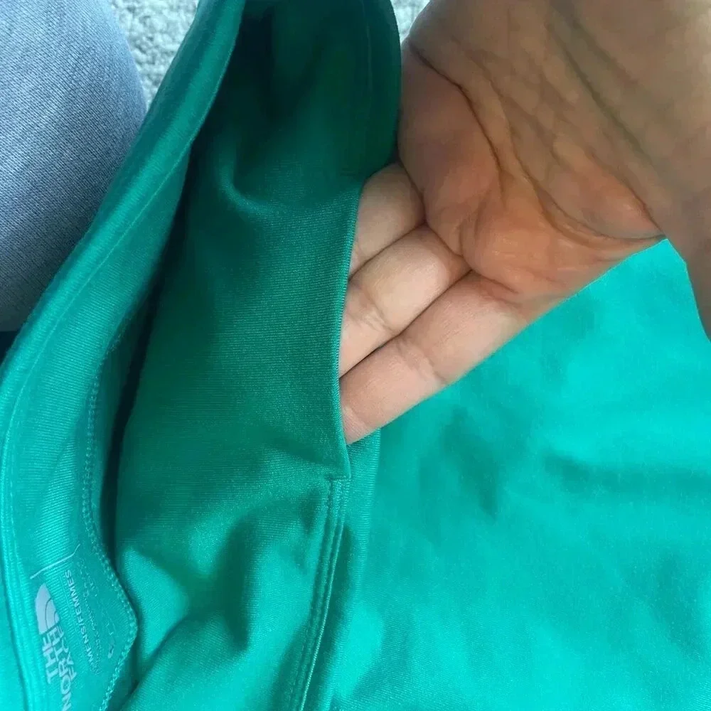 NWT The North Face Womens Hatha Capri Leggings Green Active Wear - Picture 9 of 12